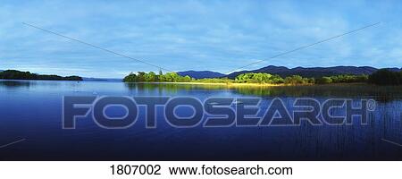 Stock Image - Lough Gill, Co Sligo, Ireland. Fotosearch