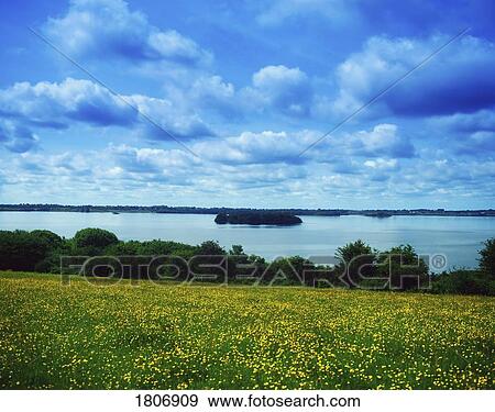 Stock Photo - Lough Owel, Co Westmeath, Ireland. Fotosearch