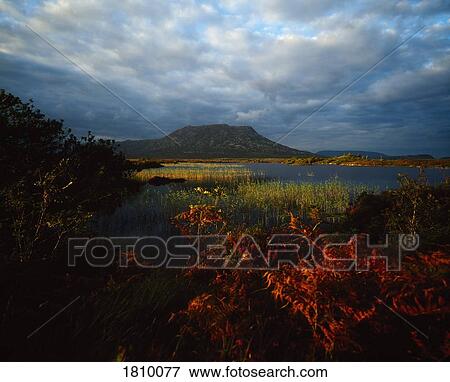 Stock Photo - Maam Cross, Loughanillaun, Connemara, Co Galway, Ireland. Fotosearch