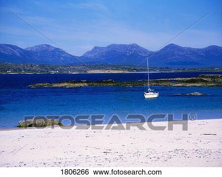 Mannin Bay, County Galway, Ireland View Large Photo Image Stock Photograph - Mannin Bay, County Galway, Ireland. Fotosearch