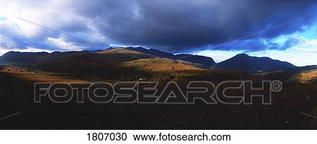 Stock Image - Molls Gap, Macgillycuddy's Reeks, Co Kerry, Ireland. Fotosearch