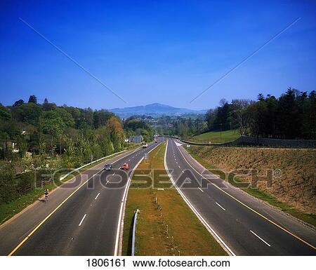 Motorways, Bray Bypass, Co Wicklow, Ireland View Large Photo Image Stock Image - Motorways, Bray Bypass, Co Wicklow, Ireland. Fotosearch
