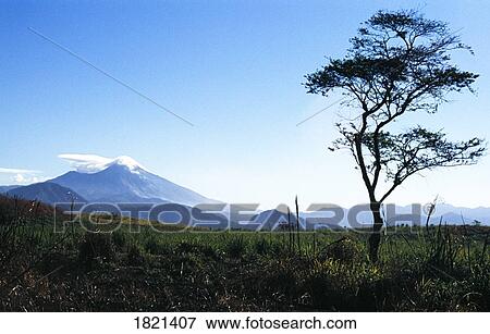 Stock Photo - Mountain plains in Guatemala. Fotosearch