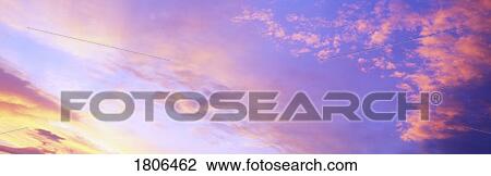 Panoramic view of the sky View Large Photo Image Stock Image - Panoramic view of the sky. Fotosearch