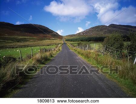 Road near Malin, Co Donegal, Ireland View Large Photo Image Stock Image - Road near Malin, Co Donegal, Ireland. Fotosearch