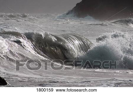 Stock Photo - Seascape, Co Waterford, Ireland. Fotosearch