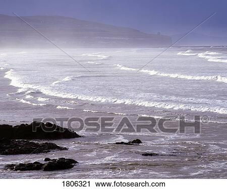 Seascape of Portstewart, County Derry, Ireland View Large Photo Image Stock Image - Seascape of Portstewart, County Derry, Ireland. Fotosearch