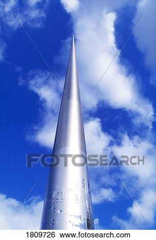 Spire of Dublin, Dublin, Ireland View Large Photo Image Stock Photograph - Spire of Dublin, Dublin, Ireland. Fotosearch