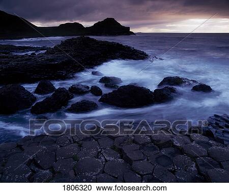 Stock Image - The Giant's Causeway, Co Antrim, Ireland. Fotosearch