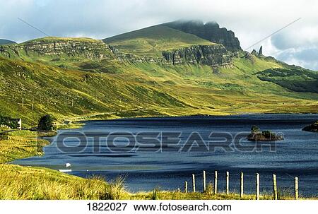 The Old Man of Storr on the Isle of Skye, Scotland View Large Photo Image Stock Photo - The Old Man of Storr on the Isle of Skye, Scotland. Fotosearch