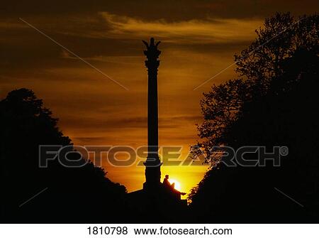 Stock Photo - The Phoenix Monument in Phoenix Park, Dublin, Ireland. Fotosearch