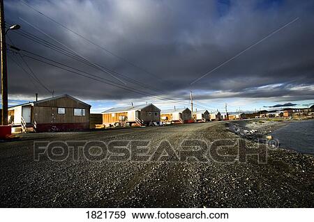 Trailer park, Holman Island, Northwest Territories, Canada View Large Photo Image Stock Photo - Trailer park, Holman Island, Northwest Territories, Canada. Fotosearch