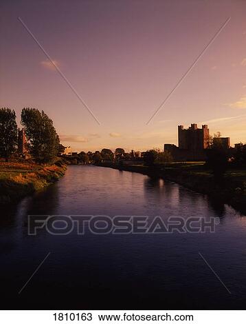 Trim Castle & River Boyne, Trim, Co Meath, Ireland View Large Photo Image Stock Image - Trim Castle & River Boyne, Trim, Co Meath, Ireland. Fotosearch