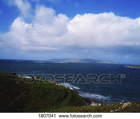 View to Aran Isle, Co Donegal, Ireland View Large Photo Image Stock Image - View to Aran Isle, Co Donegal, Ireland. Fotosearch