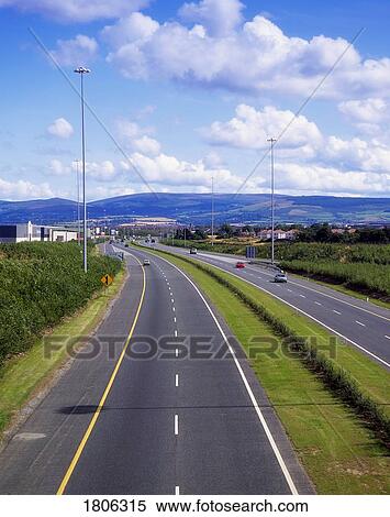 Stock Photography - West-Link Motorway, Ballymount, Dublin. Fotosearch