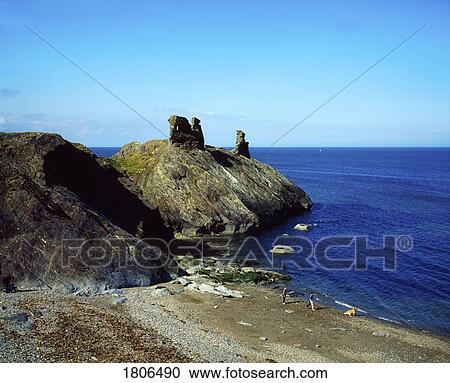 Wicklow Castle, Wicklow Head, Co Wicklow, Ireland View Large Photo Image Stock Image - Wicklow Castle, Wicklow Head, Co Wicklow, Ireland. Fotosearch