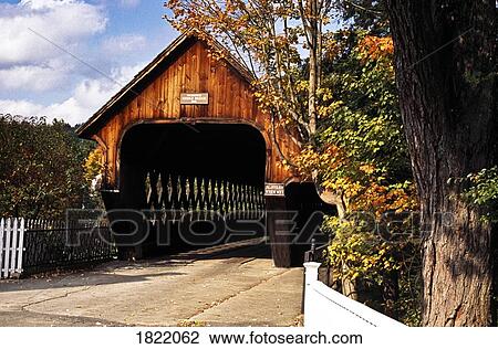 Woodstock Middle Bridge, Woodstock, Vermont, USA View Large Photo Image Stock Image - Woodstock Middle Bridge, Woodstock, Vermont, USA. Fotosearch