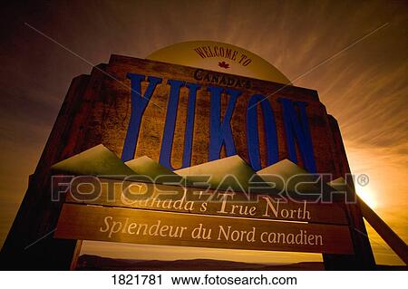Yukon sign View Large Photo Image Stock Image - Yukon sign. Fotosearch