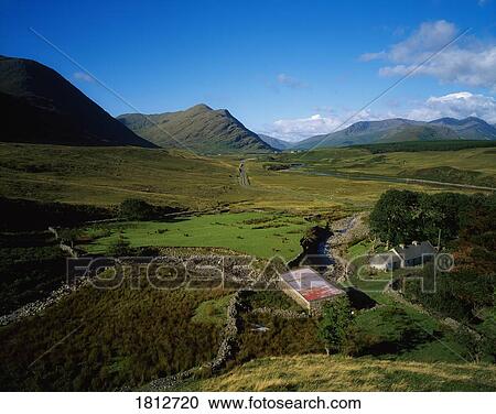 Stock Image - Abandoned farm, Co Mayo, Ireland. Fotosearch