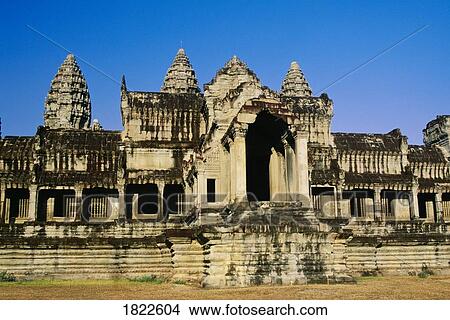 Angkor Wat Temple, Cambodia View Large Photo Image Picture - Angkor Wat Temple, Cambodia. Fotosearch