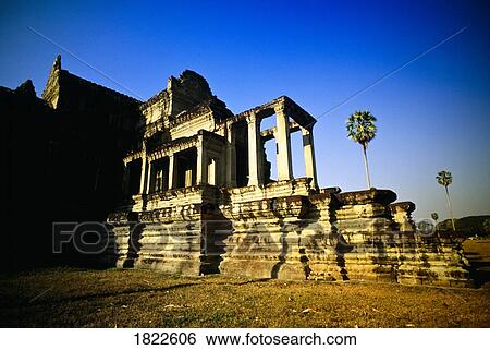 Angkor Wat Temple, Cambodia View Large Photo Image Stock Photograph - Angkor Wat Temple, Cambodia. Fotosearch
