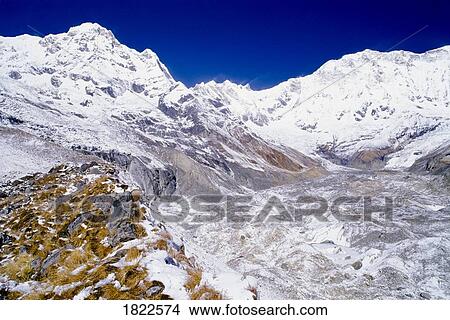 Annapurna Sanctuary, Nepal View Large Photo Image Picture - Annapurna Sanctuary, Nepal. Fotosearch