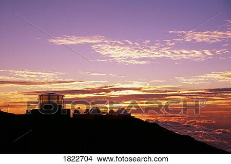 Astronomical observatory, Haleakala National Park, Maui, Hawaii, U. S. A. View Large Photo Image Picture - Astronomical observatory, Haleakala National Park, Maui, Hawaii, U. S. A.. Fotosearch
