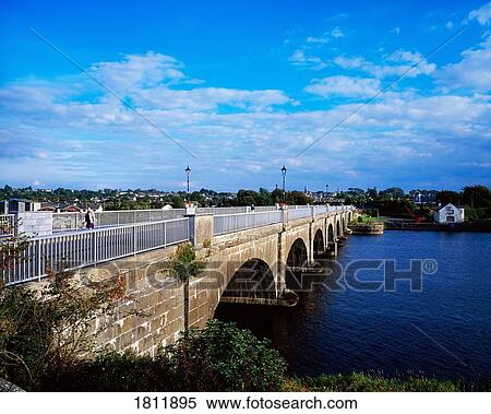 Bridge over the River Shannon, Banagher, Co Offaly, Ireland View Large Photo Image Stock Photography - Bridge over the River Shannon, Banagher, Co Offaly, Ireland. Fotosearch
