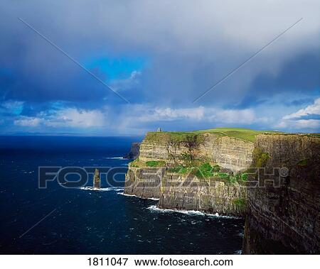 Stock Photo - Cliffs of Moher, Co Clare, Ireland. Fotosearch