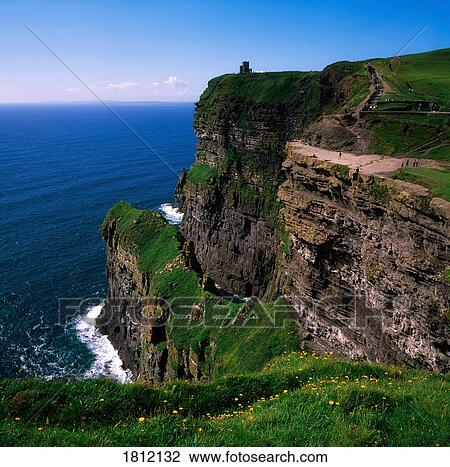 Cliffs of Moher, County Clare, Ireland View Large Photo Image Stock Image - Cliffs of Moher, County Clare, Ireland. Fotosearch