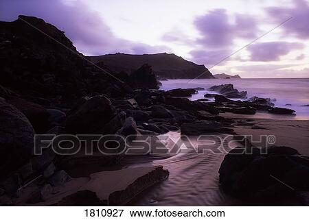 Stock Photo - Clogher Beach, Dingle Peninsula, Co Kerry, Ireland. Fotosearch