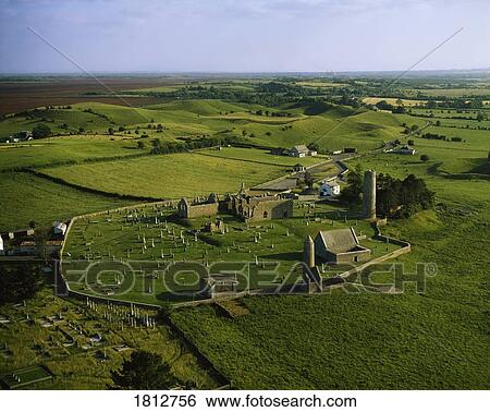 Clonmacnoise, Co Offaly, Ireland View Large Photo Image Stock Photograph - Clonmacnoise, Co Offaly, Ireland. Fotosearch