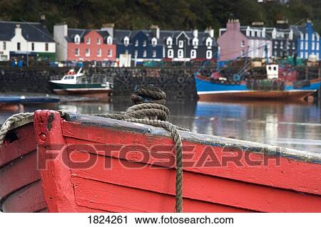 Closeup of the bow of a boat, Tobermory, Isle of Mull, Scotland View Large Photo Image Stock Image - Closeup of the bow of a boat, Tobermory, Isle of Mull, Scotland. Fotosearch