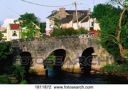 Co Galway, Connemara, Oughterard Village, Ireland View Large Photo Image Stock Image - Co Galway, Connemara, Oughterard Village, Ireland. Fotosearch