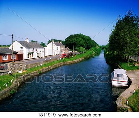 Co Kildare, The Grand Canal, at Sallins View Large Photo Image Stock Photo - Co Kildare, The Grand Canal, at Sallins. Fotosearch
