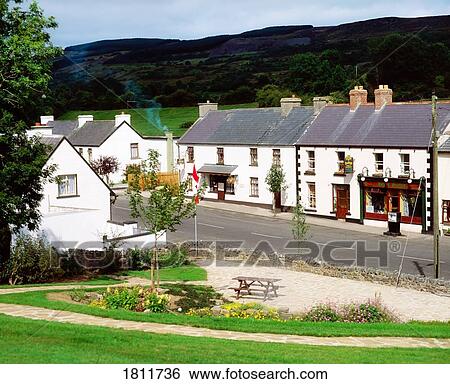 Co Roscommon, Keadew (Keadue), Ireland, National Tidy Town in 1993 View Large Photo Image Stock Photograph - Co Roscommon, Keadew (Keadue), Ireland, National Tidy Town in 1993. Fotosearch