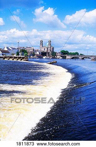 Co Westmeath, Athlone and the River Shannon, Ireland View Large Photo Image Stock Image - Co Westmeath, Athlone and the River Shannon, Ireland. Fotosearch