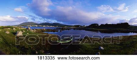 Coast near Roundstone, Connemara, Co Galway, Ireland View Large Photo Image Stock Photography - Coast near Roundstone, Connemara, Co Galway, Ireland. Fotosearch