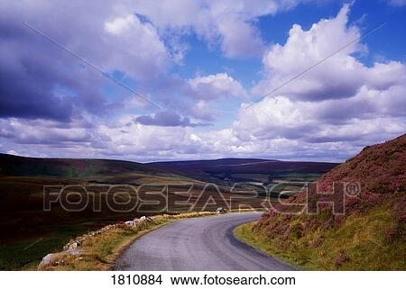 Country road near Glencree, Co Wicklow, Ireland View Large Photo Image Picture - Country road near Glencree, Co Wicklow, Ireland. Fotosearch