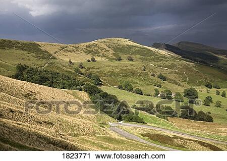 Derbyshire in stormy weather, England View Large Photo Image Stock Image - Derbyshire in stormy weather, England. Fotosearch