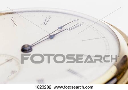 Stock Image - Face of a clock. Fotosearch