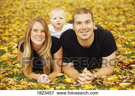 Stock Photo - Family portrait. Fotosearch