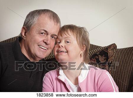 Stock Photo - Father and daughter together. Fotosearch