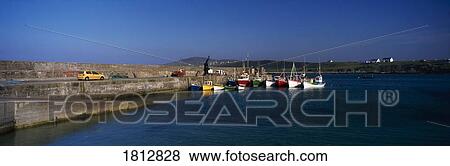 Fishing boats, Malin Head, Co Donegal, Ireland View Large Photo Image Stock Photo - Fishing boats, Malin Head, Co Donegal, Ireland. Fotosearch