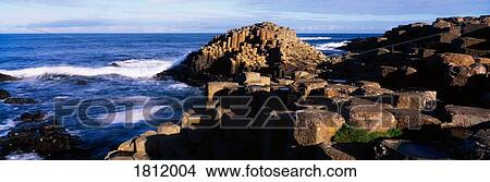 Giant's Causeway, Co Antrim, Ireland View Large Photo Image Picture - Giant's Causeway, Co Antrim, Ireland. Fotosearch