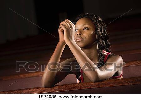 Girl praying View Large Photo Image Stock Photography - Girl praying. Fotosearch