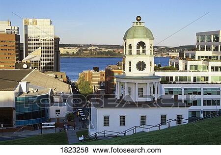 Halifax clock tower, Halifax, Nova Scotia, Canada View Large Photo Image Stock Photo - Halifax clock tower, Halifax, Nova Scotia, Canada. Fotosearch