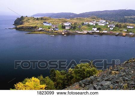 Harbour Mille East, Burin Peninsula, Newfoundland, Canada View Large Photo Image Stock Photo - Harbour Mille East, Burin Peninsula, Newfoundland, Canada. Fotosearch