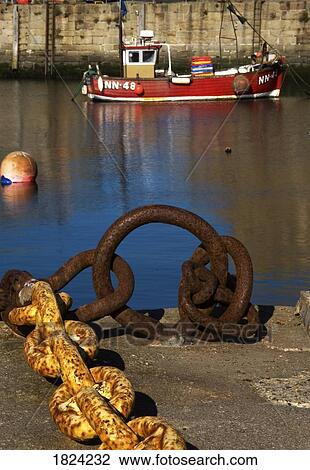 Harbour with mooring and fishing boat View Large Photo Image Stock Image - Harbour with mooring and fishing boat . Fotosearch