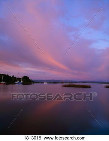 Stock Photography - Kilgarvan Harbour, Lough Derg, Co Tipperary, Ireland. Fotosearch